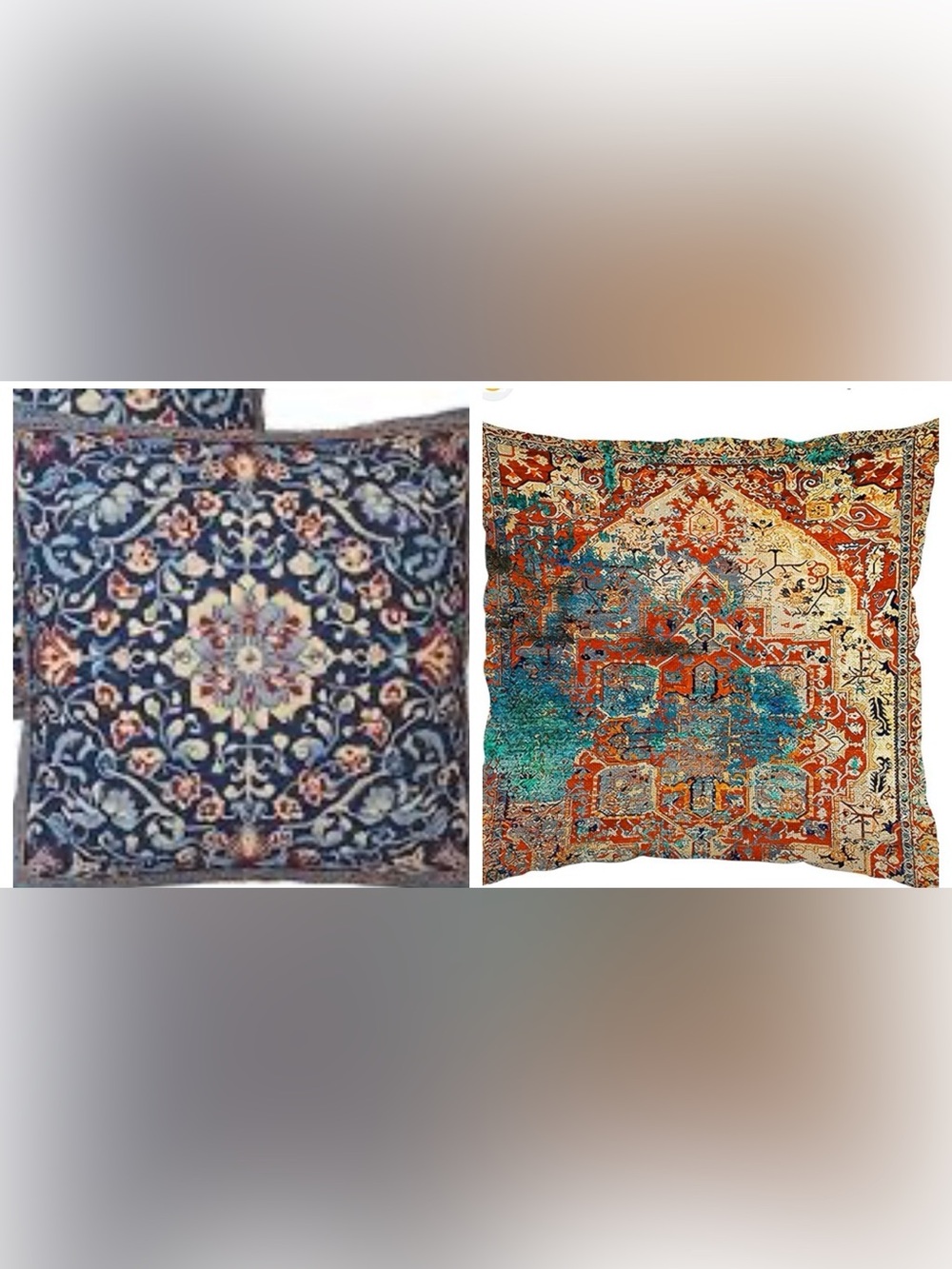 knagsfa 50%offW❤️ Boho Pillows Cover16x16 Inch, Persian Rug Pattern Decorative